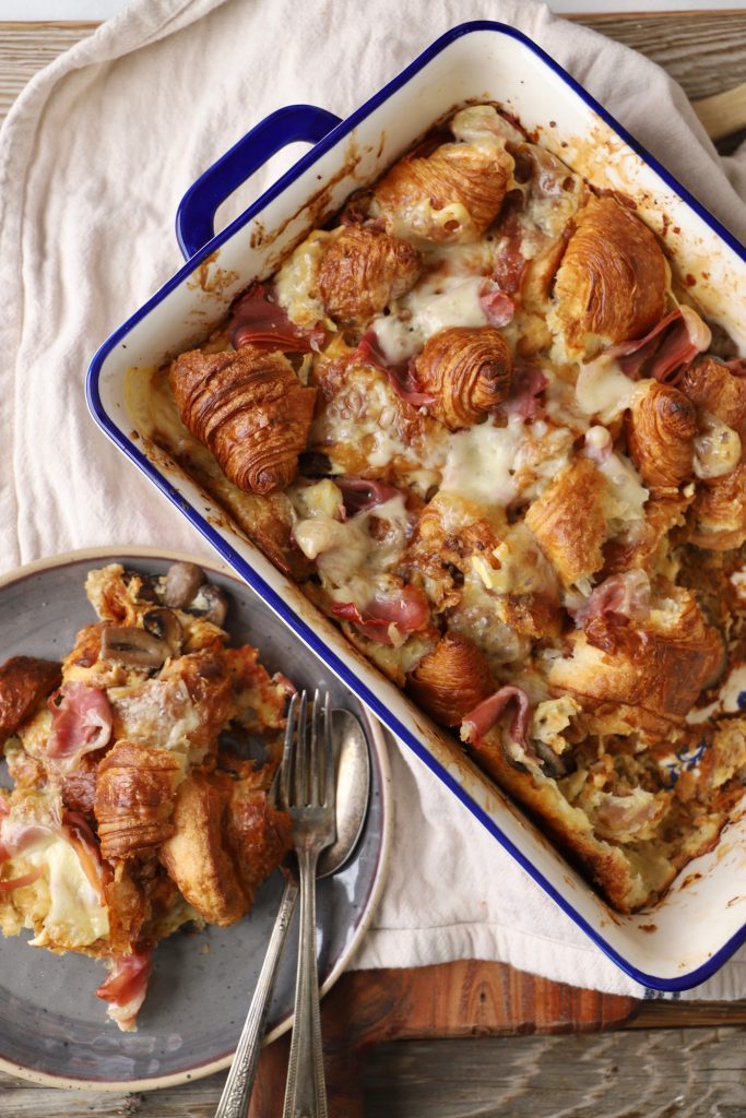 Master Flaky Prosciutto Gruyère Croissants with Cheater Dough